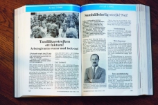 Konfliktberedskapen är god och medlemmarna engagerade och uthålliga, sade Leif Leisnert i Tandläkartidningen nummer 11 1986.