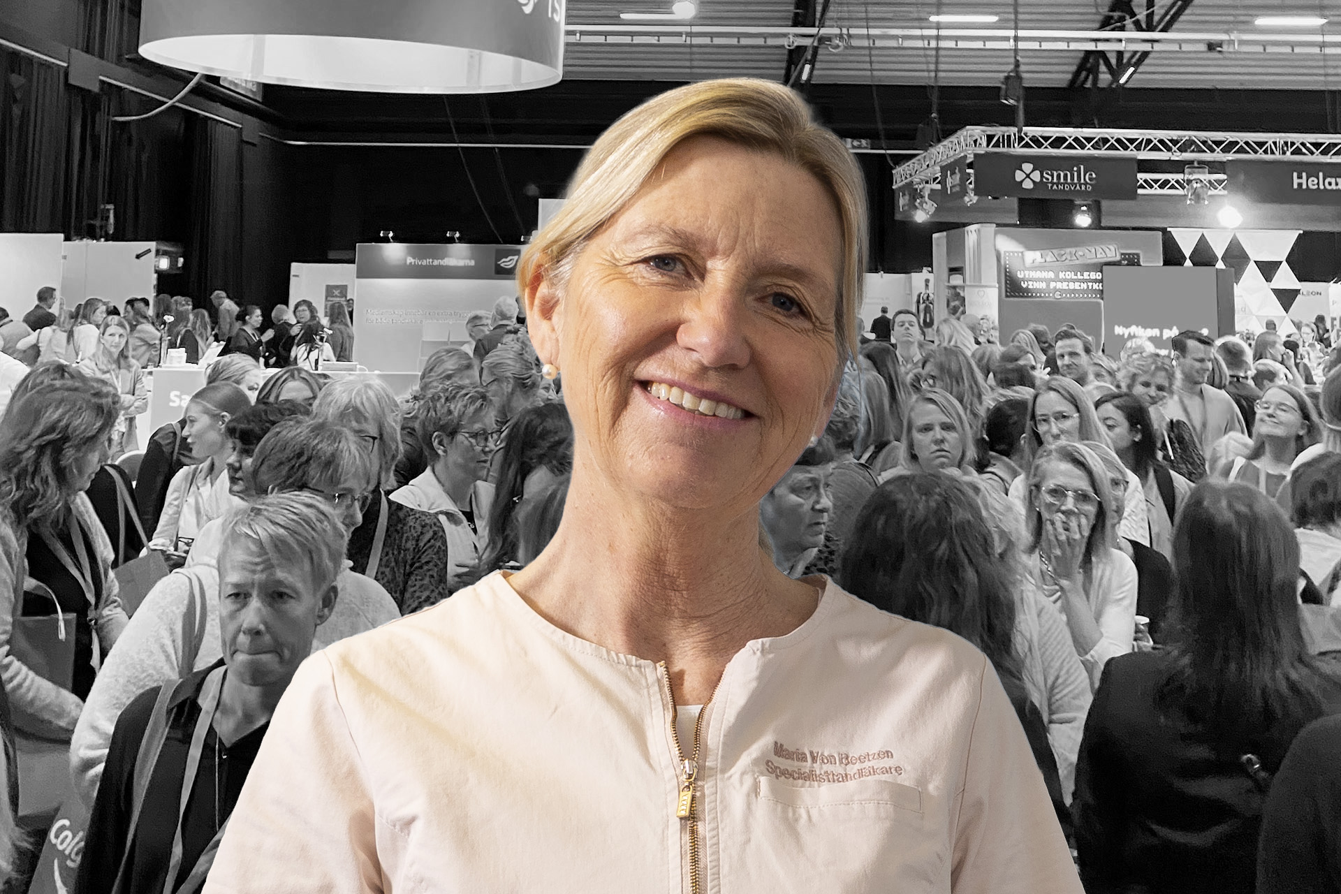 Fler kvinnor än män på scen – könsfördelningen speglar tandvården